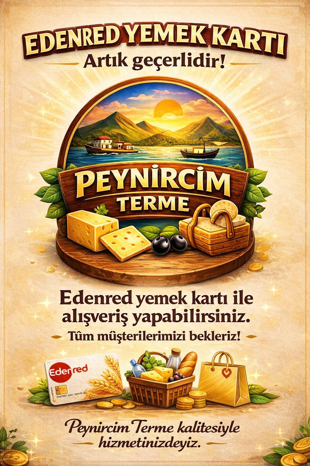 Edenred yemek kartı geçerlidir