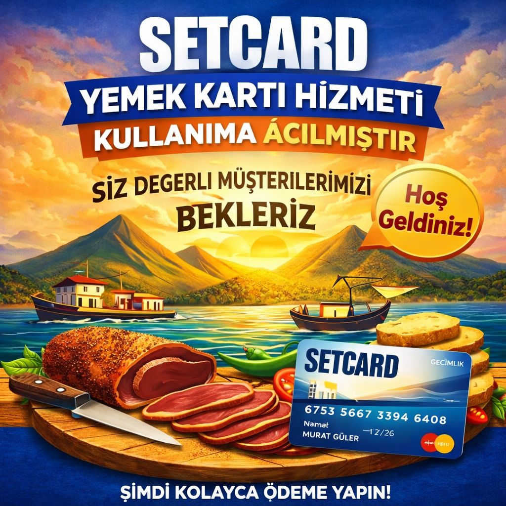 Setcard yemek kartı hizmeti başladı